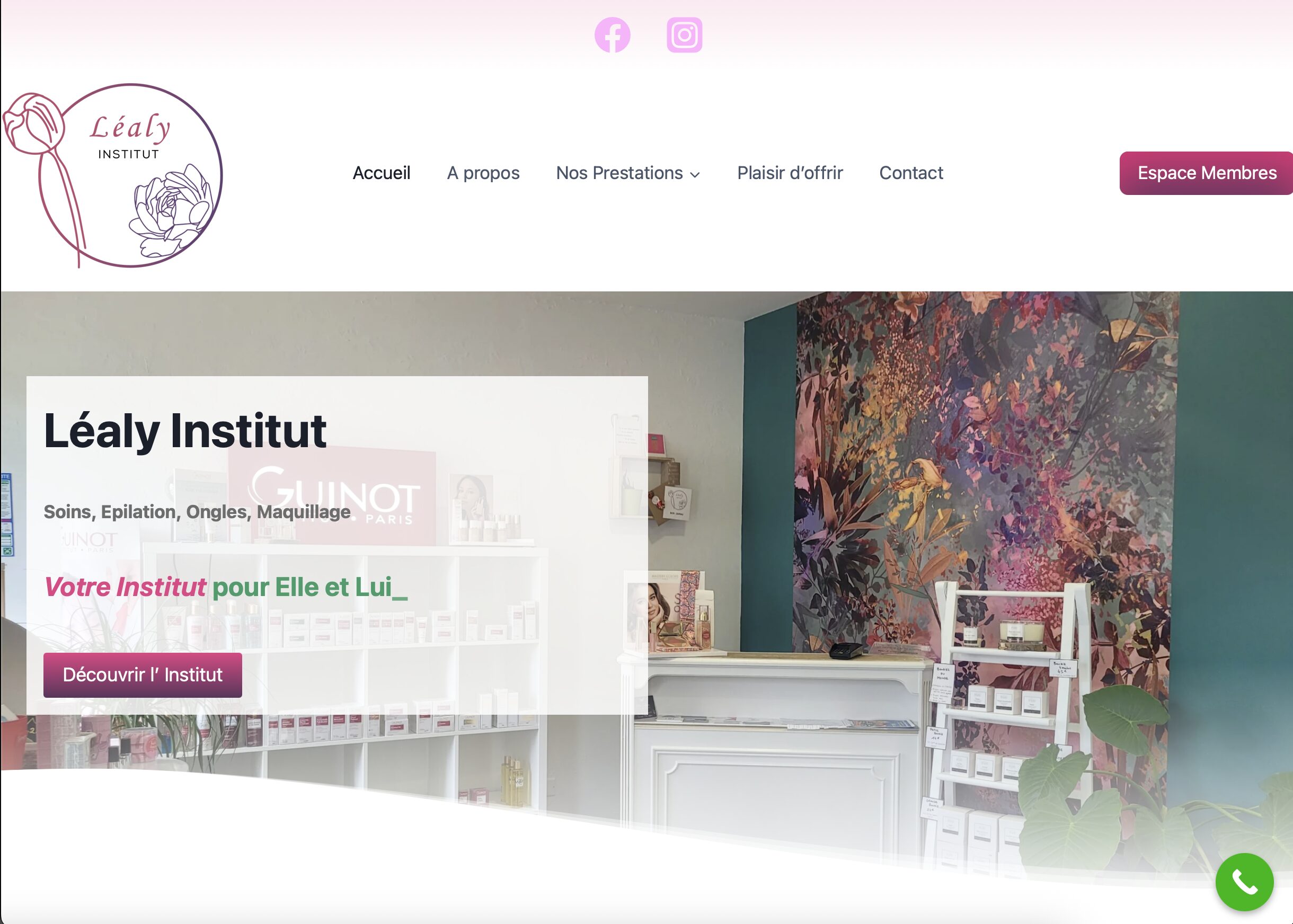Site Lealy Institut